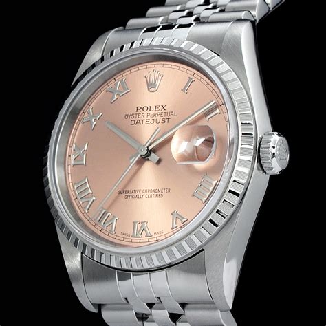 rolex datejust quadrante rosa usato|rolex datejust 36 mm.